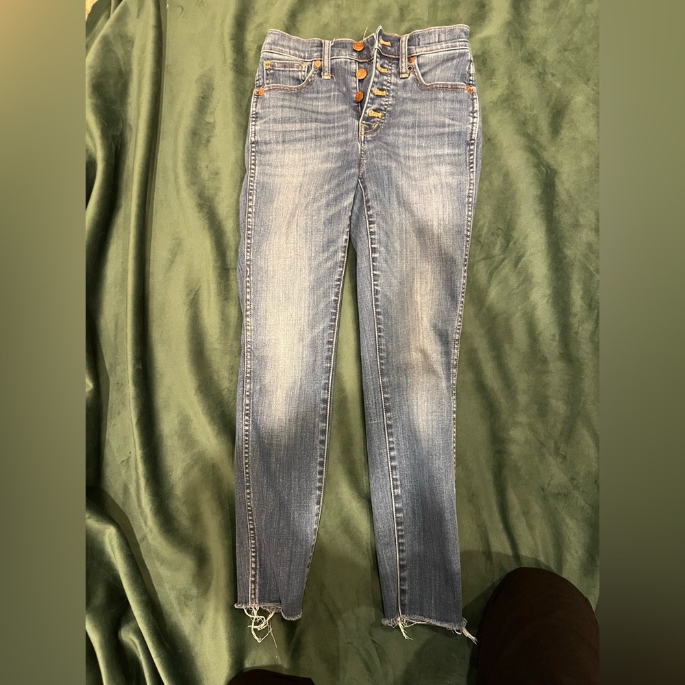 Size 24 Madewell skinny jean